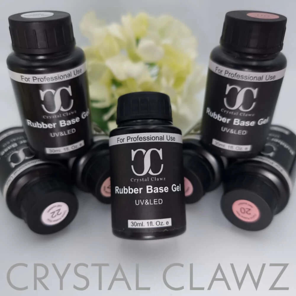 CRYSTAL CLAWZ Rubber Base Gel: Faster, Stronger, And Smoother!