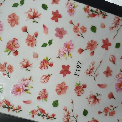 Flower series stickers