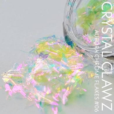 Aurora Chrome Flakes