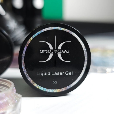 Liquid Laser Holographic Art Gel