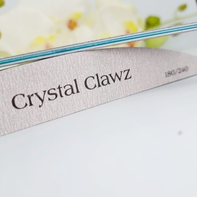 Zebra Half Moon File 180/240 Grit