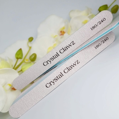 Zebra Straight File 180/240 Grit