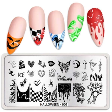 Halloween Premium Stainless Steel Stamping Plates